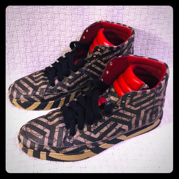 Gucci Other - Gucci Caleido High Tops Sneakers